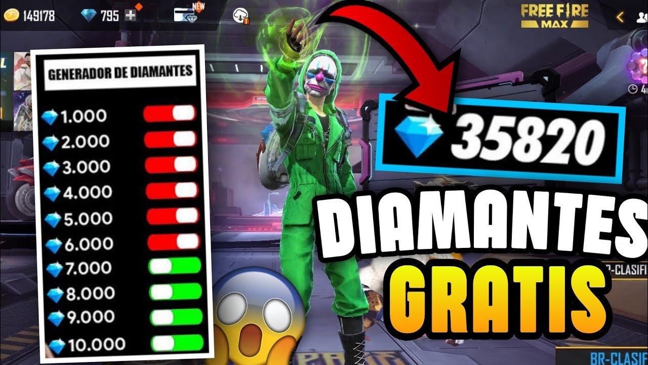 GANA DIAMANTES GRATIS EN FREE FIRE – METODOS COMPROBADOS